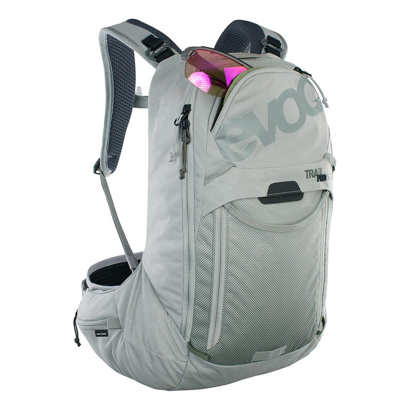 Load image into Gallery viewer, EVOC Trail Pro SF 12 Protector backpack, 12L, Stone, XS
