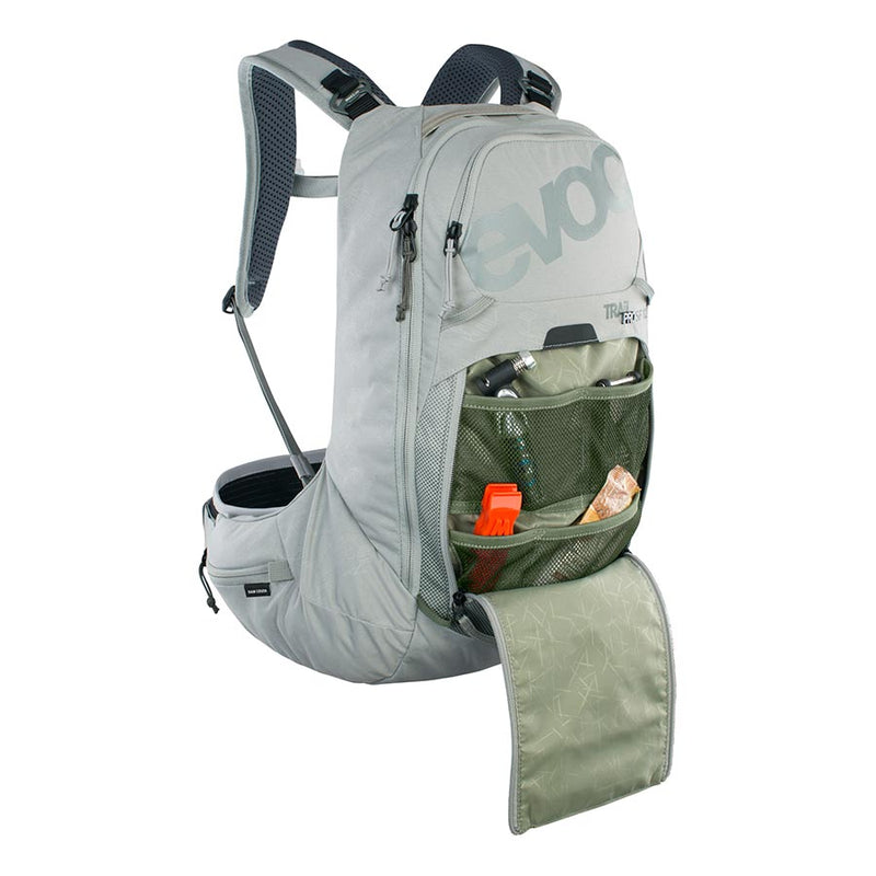 Load image into Gallery viewer, EVOC Trail Pro SF 12 Protector backpack, 12L, Stone, XS
