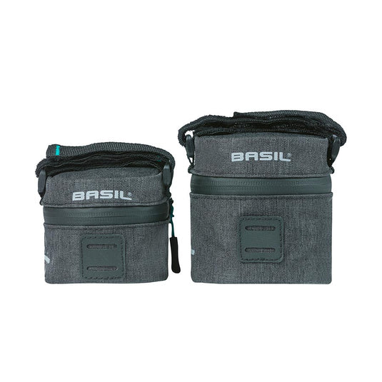 Basil Discovery 365 Seat Bag, 1L, Black Melee