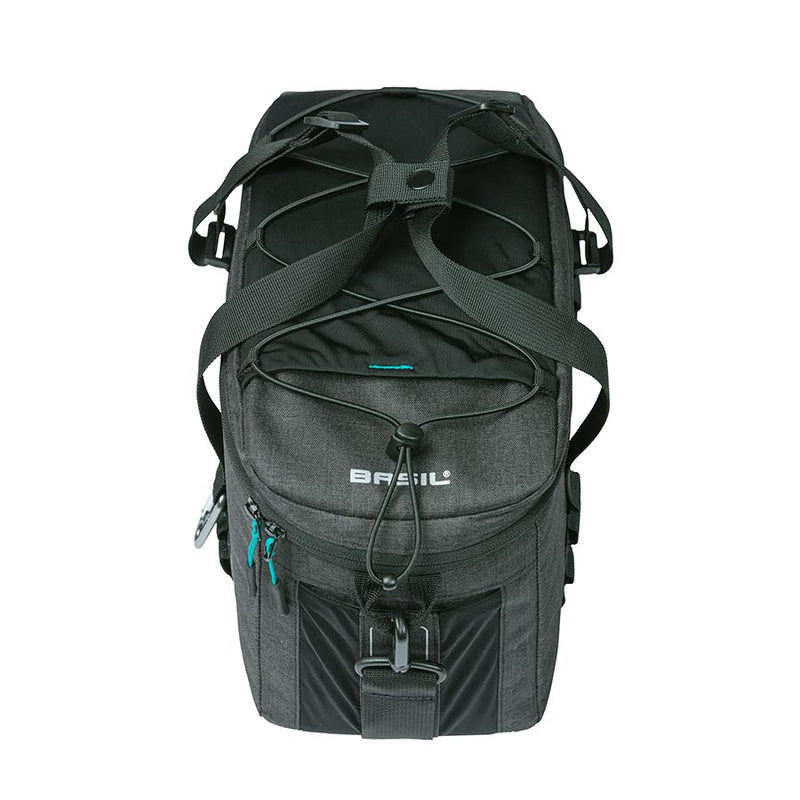 Load image into Gallery viewer, Basil Discovery 365D Trunkbag -  Medium, MIK Attachment, Black
