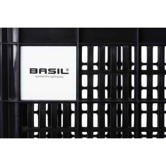 Basil Crate Basket Rear 29.5L, Black