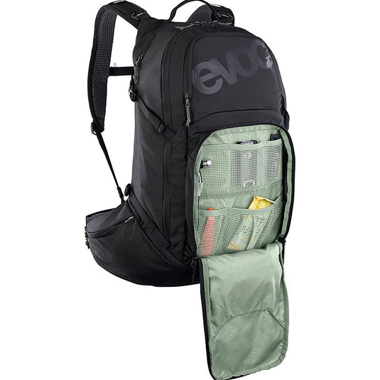 EVOC Explorer Pro 30 Hydration Bag, Volume: 30L, Bladder: Not included, Black