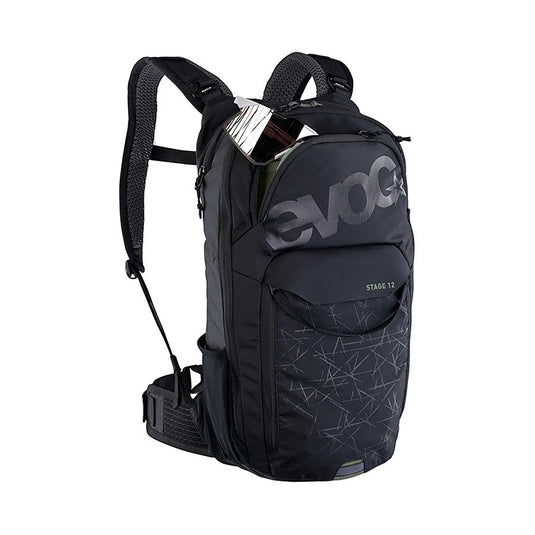 EVOC Stage 12 Hydration Bag Volume: 12L, Bladder: Not included, Black