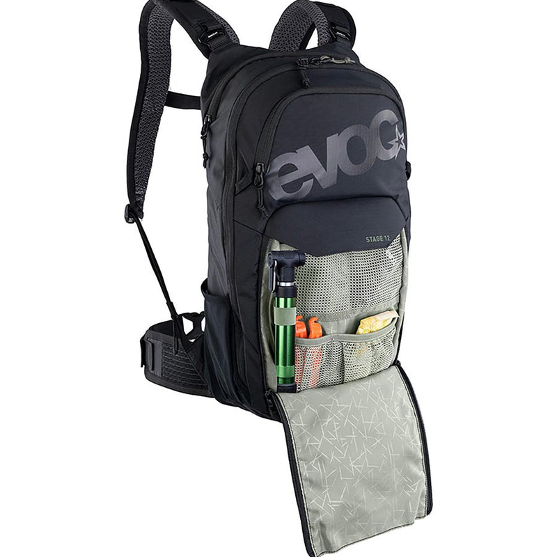 Load image into Gallery viewer, EVOC Stage 12 Hydration Bag Volume: 12L, Bladder: Not included, Black
