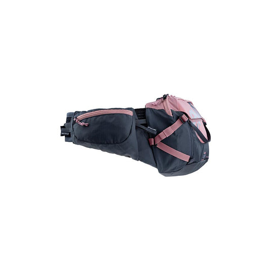 EVOC Hip Pack Pro 3 +1.5L Bladder, Hip Pack, 3L, Included (1.5L), Dusty Pink/Carbon Grey