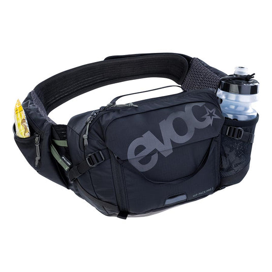 EVOC Hip Pack Pro 3 Hip Pack, 3L, Not included, Black