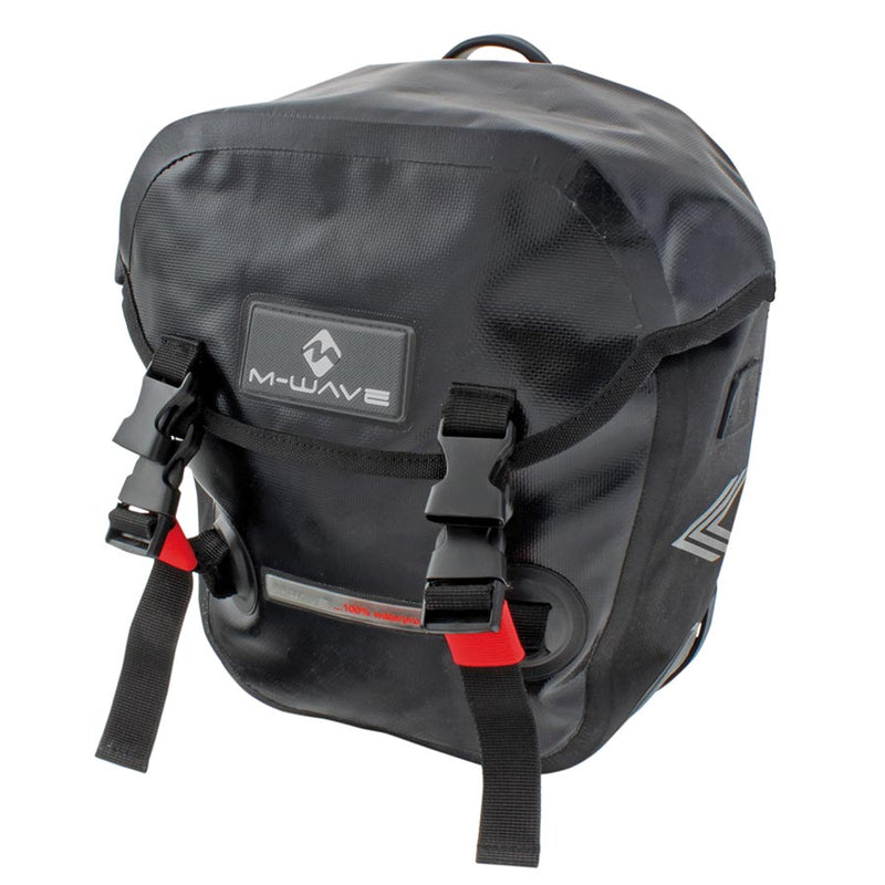 Load image into Gallery viewer, M-Wave Manitoba Waterproof 25L, Pannier, 25L, Black
