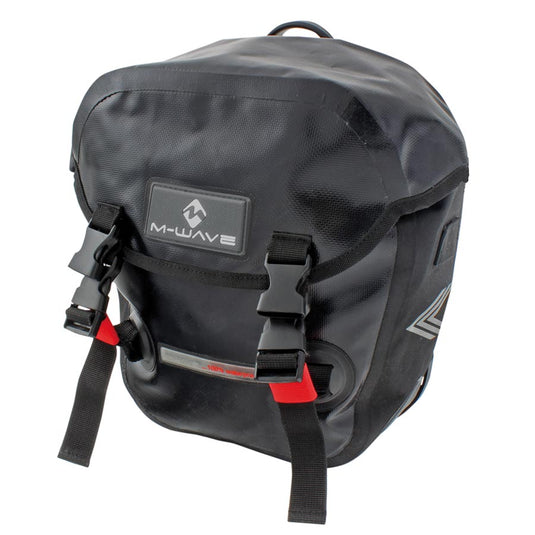 M-Wave Manitoba Waterproof 25L, Pannier, 25L, Black