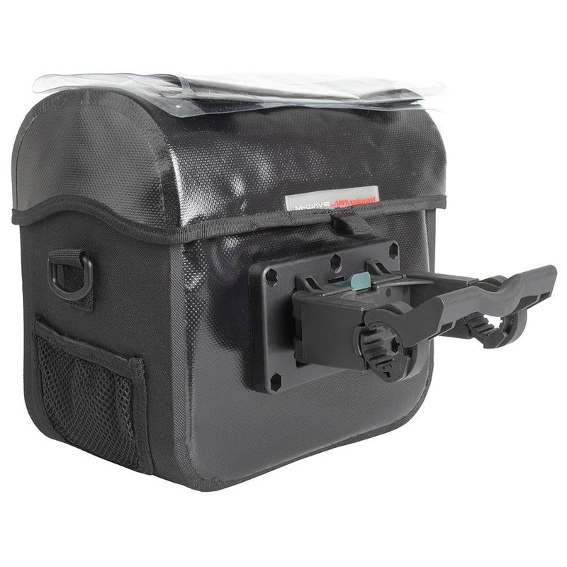 Load image into Gallery viewer, M-Wave Ottawa Waterproof 7L Handlebar Bag, 7L, Black
