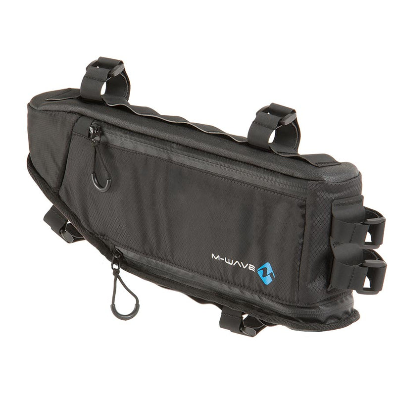 Load image into Gallery viewer, M-Wave Rough Ride Tri RR Frame Bag, 4.2L, Black
