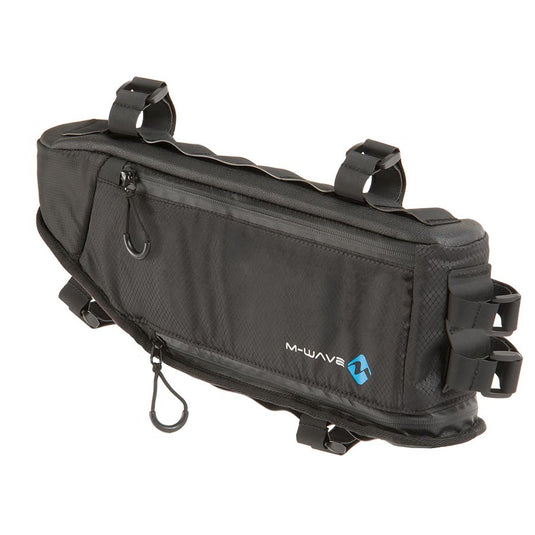 M-Wave Rough Ride Tri RR Frame Bag, 4.2L, Black