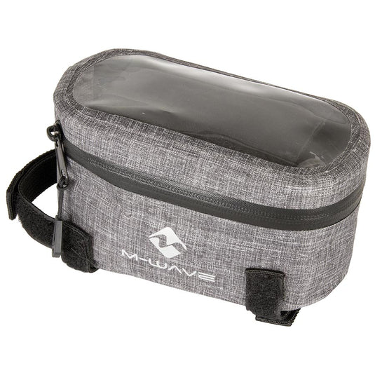 M-Wave Suburban TT Top Tube Bags, Grey