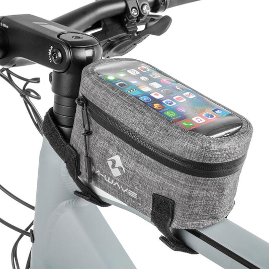 M-Wave Suburban TT Top Tube Bags, Grey