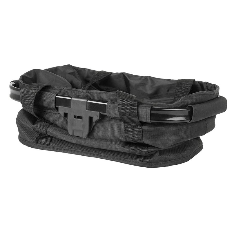 Load image into Gallery viewer, M-Wave Utrecht Foldable Handlebar Bag, 20L, Black
