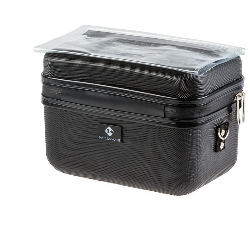 Load image into Gallery viewer, M-Wave Utrecht HC Handlebar Bag, 8L, Black
