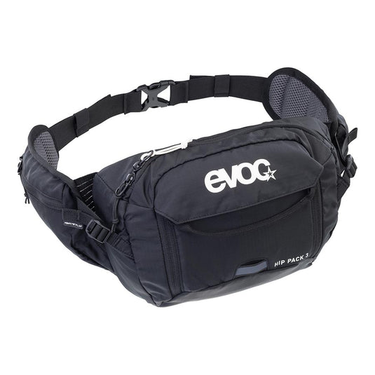 EVOC Hip Pack 3 + 1.5L Bladder, Hip Pack, 3L, Included (1.5L), Black