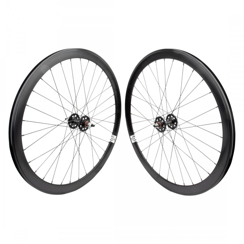 Load image into Gallery viewer, Wheel-Master-700C-Alloy-Fixed-Gear-Double-Wall-Wheel-Set-700c-Clincher-WHEL0961-Bicycle-Wheelset
