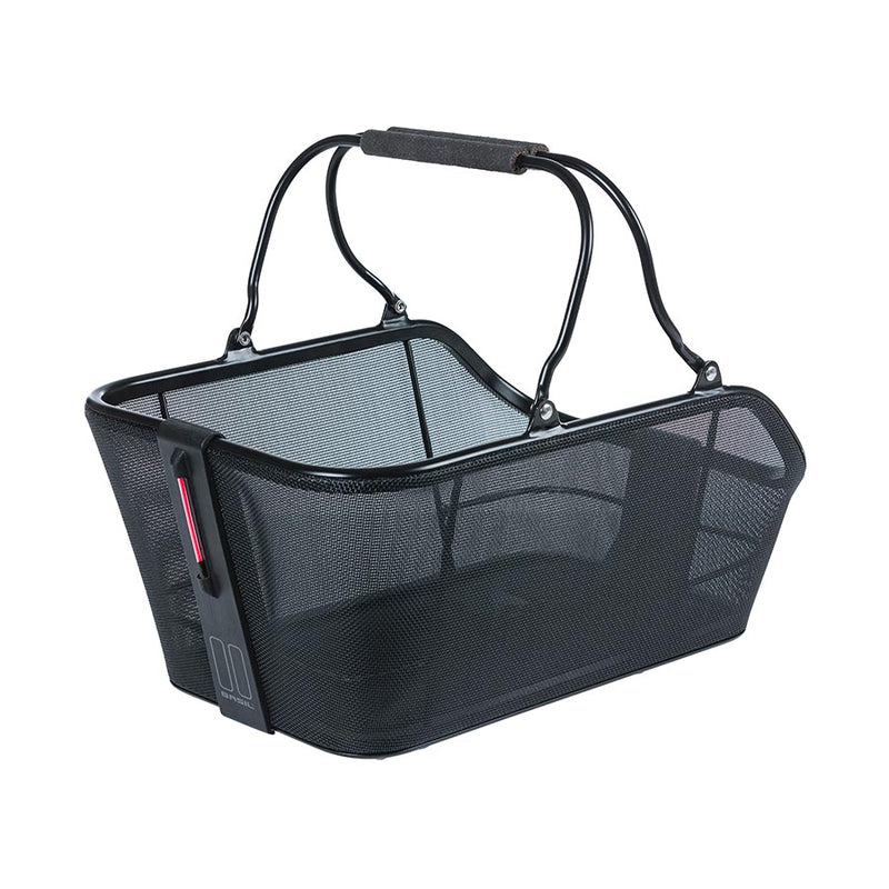 Load image into Gallery viewer, Basil Cento Tech MIK Basket Rear, 46x34x25 cm, Black
