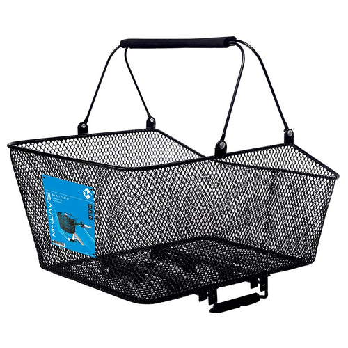 M-Wave-Basket-Black-Steel-BSKT0676-Bicycle-Baskets