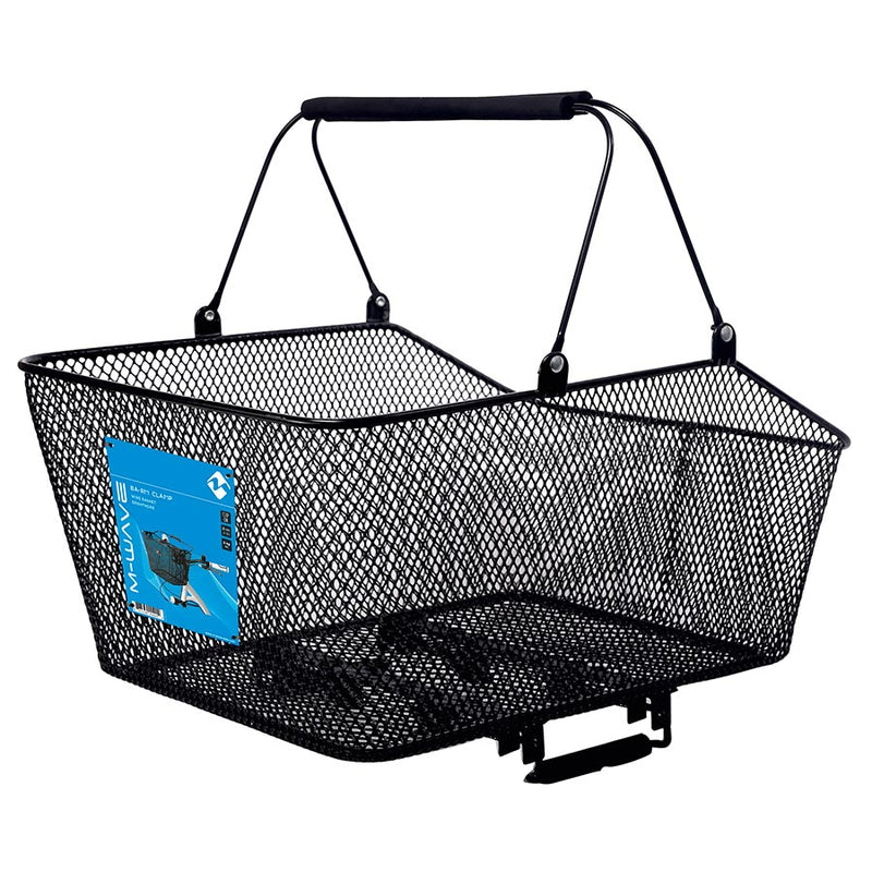 Load image into Gallery viewer, M-Wave BA-RM Clamp L Basket Rear, 45.5x29.5x21cm, Black
