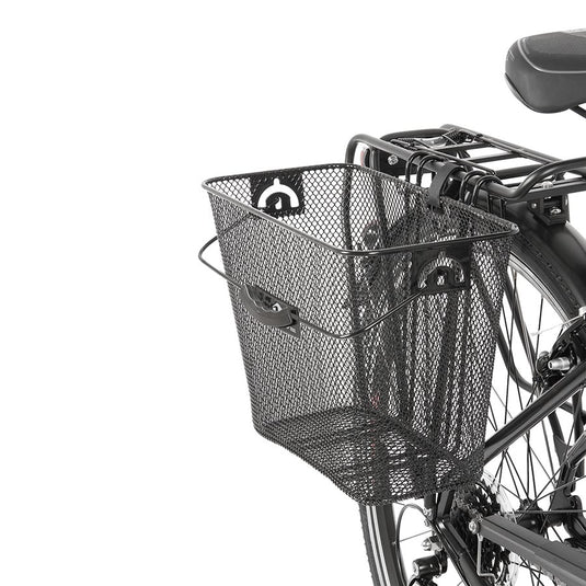 M-Wave BA-R Hang Carrier Removable rear basket, 37x19x25cm