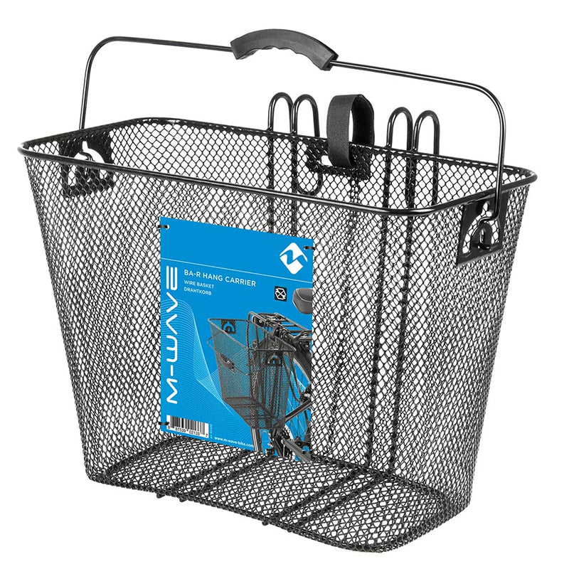 Load image into Gallery viewer, M-Wave BA-R Hang Carrier Removable rear basket, 37x19x25cm
