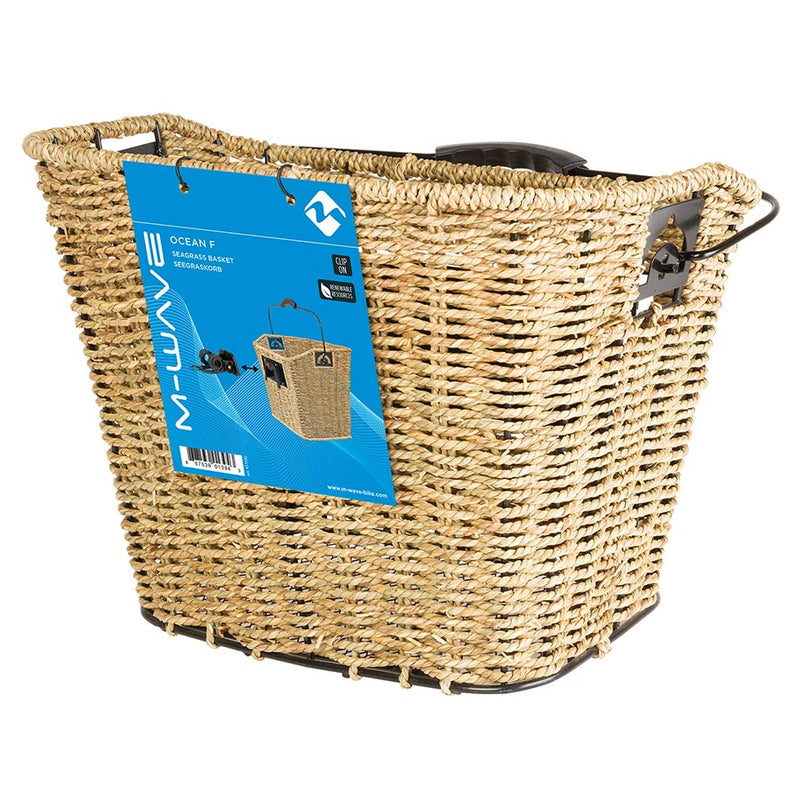 Load image into Gallery viewer, M-Wave Ocean F Basket Front, 35x25x26cm, Tan
