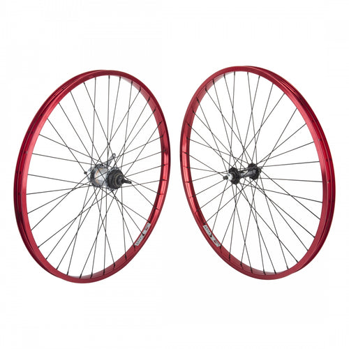 Wheel-Master-26inch-Alloy-Cruiser-Comfort-Wheel-Set-26-in-Clincher-WHEL1011-Bicycle-Wheelset