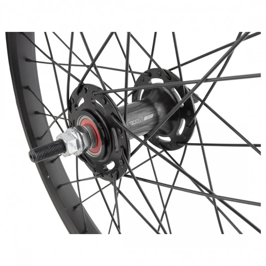 Black Ops DW1.1 Wheelset 20in B/O 3/8inx100-110mm BkOps MX1100 Rim Brake Black