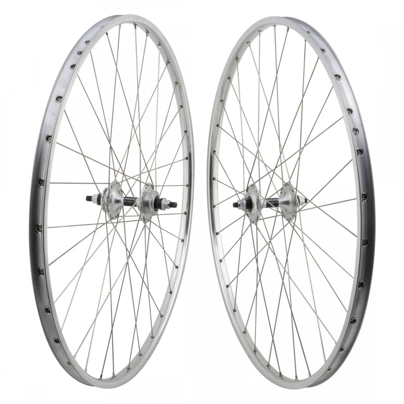 Load image into Gallery viewer, Wheel-Master-700C-Alloy-Fixed-Gear-Double-Wall-Wheel-Set-700c-WHEL2431-Bicycle-Wheelset
