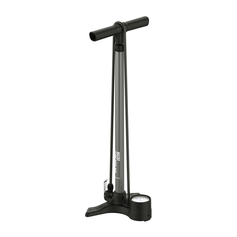 Load image into Gallery viewer, Lezyne Macro Floor Drive Floor Pump, Dual Valve Head, 220psi, Grey
