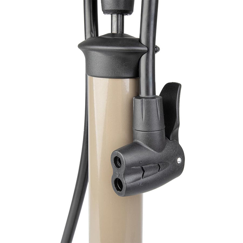 Load image into Gallery viewer, Beto 11/160 S Floor Pump Dual Valve Head, 160psi, Silver
