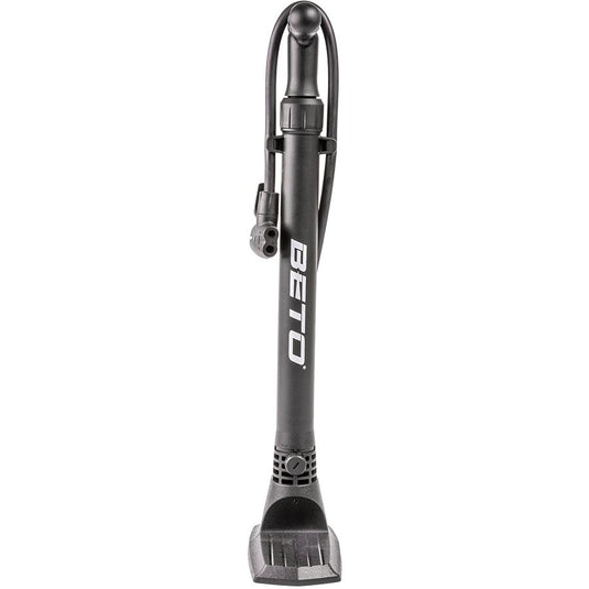 Beto 11/160 P Floor Pump Dual Valve Head, 160psi, Black