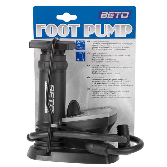 Beto CFT-003 Floor Pump 100psi, Black