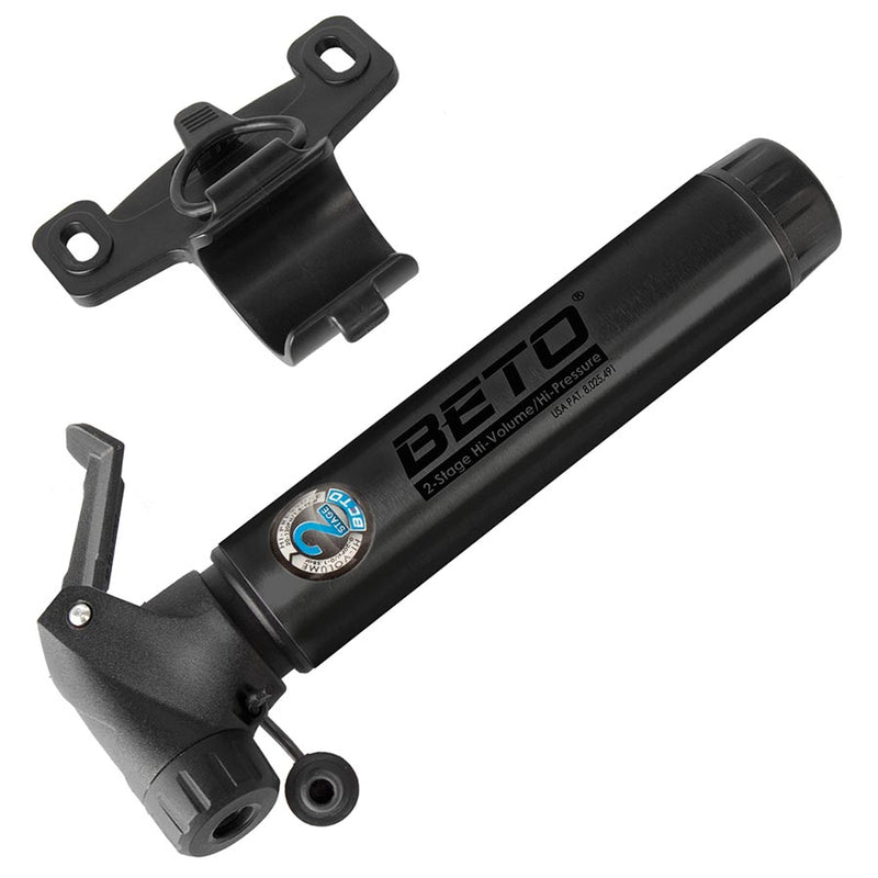 Load image into Gallery viewer, Beto 2 Stages Pump 120psi Reversible, Black
