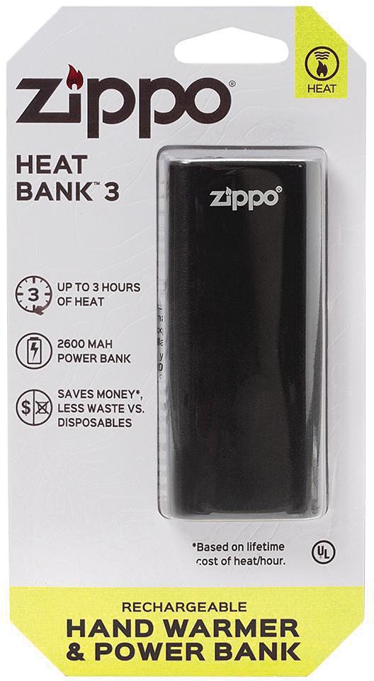 Load image into Gallery viewer, Zippo Rechargeable Hand Warmer - Stay Warm for 3 Hours with this Black Electronic Accessory
