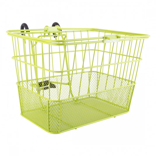 Sunlite-Standard-Mesh-Bottom-Lift-Off-Basket-Green-Steel-BSKT0251-Bicycle-Baskets