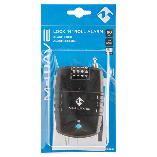 M-Wave Lock N Roll Alarm Cable lock