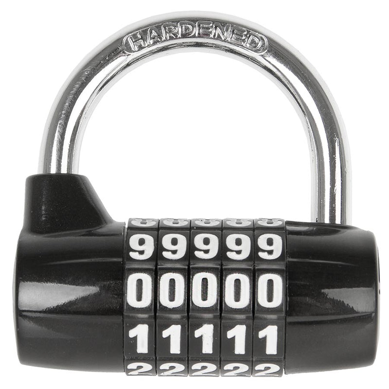 Load image into Gallery viewer, M-Wave PD 5 Padlock Combination, 40mm, Black
