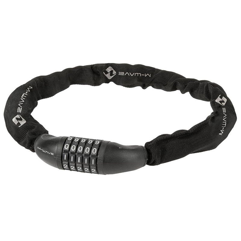 Load image into Gallery viewer, M-Wave C 6.85 Chain Chain Lock, Combination, 6mm, 85cm, Black
