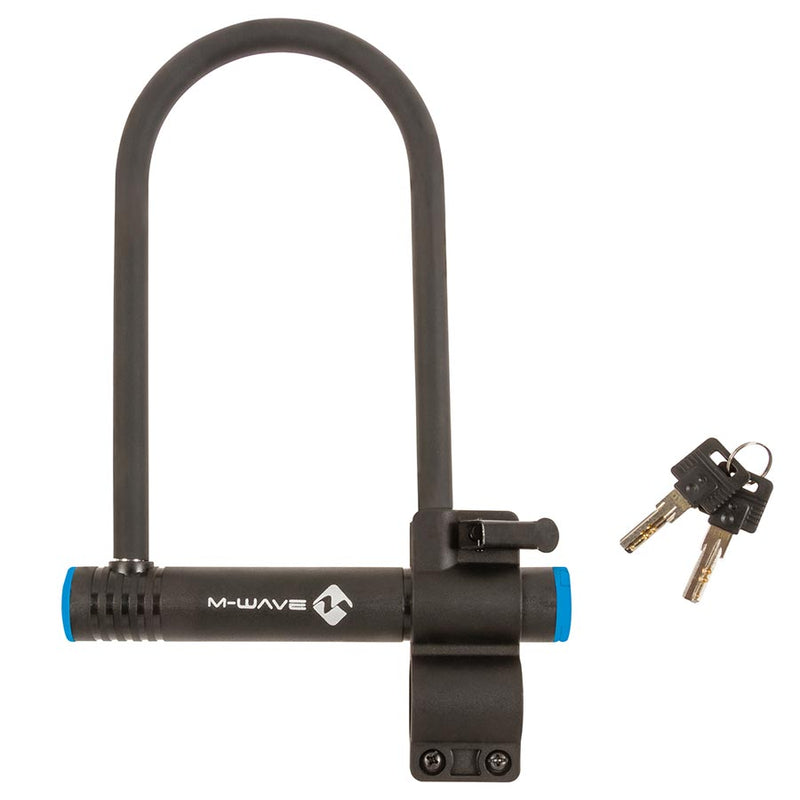 Load image into Gallery viewer, M-Wave-Key-U-Lock-ULCK0270-Bicycle-U-Lock
