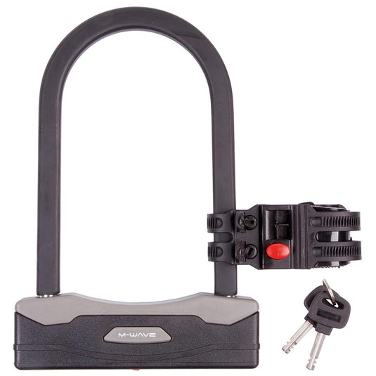 M-Wave B 247 U-Lock Key 106x188mm, Thickness in mm: 15mm, Black