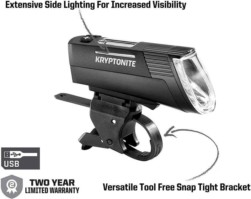 Load image into Gallery viewer, Kryptonite Incite X8/XBR Headlight/Taillight Set - Black
