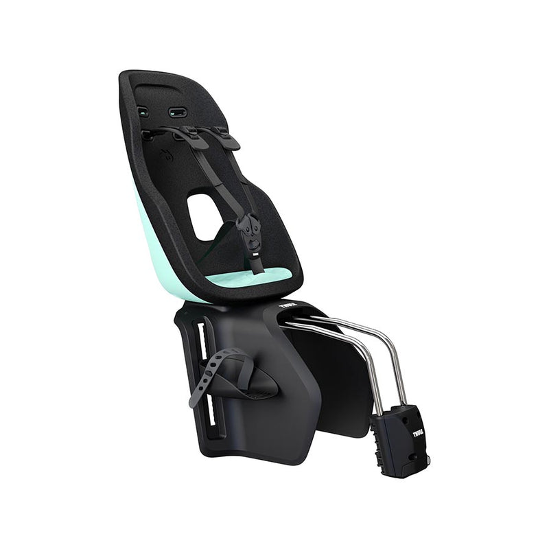 Load image into Gallery viewer, Thule Yepp Nexxt2 Maxi Frame Mount, Baby Seat, Seatpost, Deep Teal/Mint Leaf, Black
