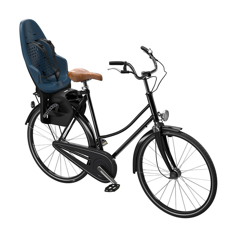 Load image into Gallery viewer, Thule Yepp 2 Maxi Rack Mount Baby Seat, On rear rack (not included), Majolica Blue, Blue
