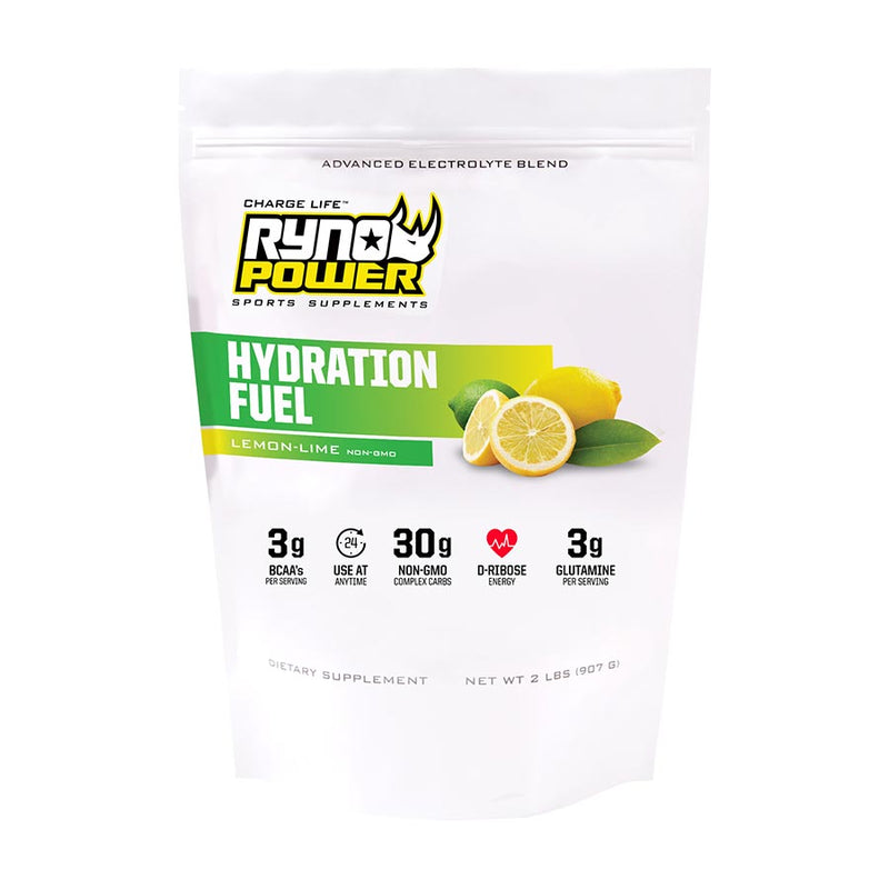 Load image into Gallery viewer, Ryno Power Hydration Fuel Drink Mix, Lemon Lime, Pouch, 20 servings
