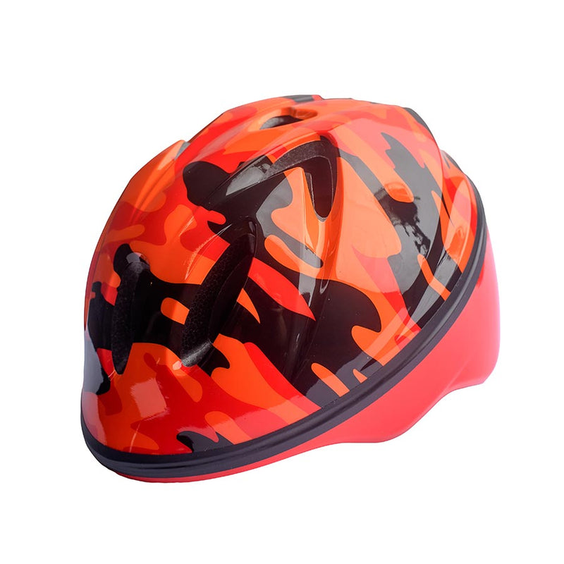 Load image into Gallery viewer, EVO Beep Beep Helmet Orange Camo, 44 - 50cm
