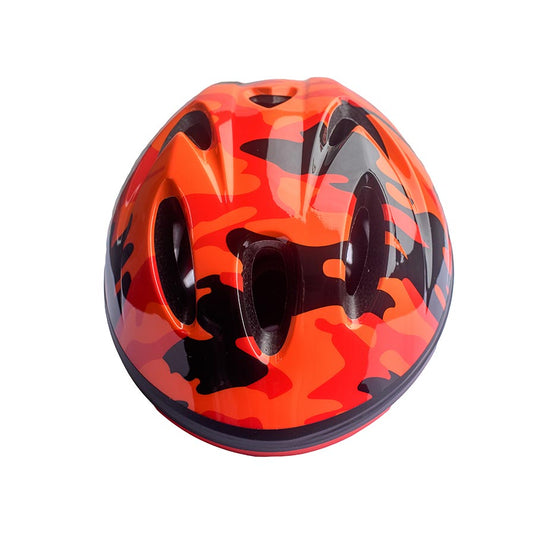 EVO Beep Beep Helmet Orange Camo, 44 - 50cm