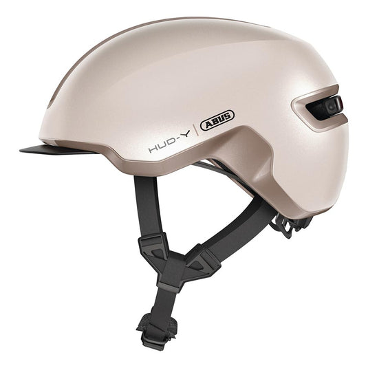 Abus Hud-Y Helmet L 59 - 62cm, Champagne Gold