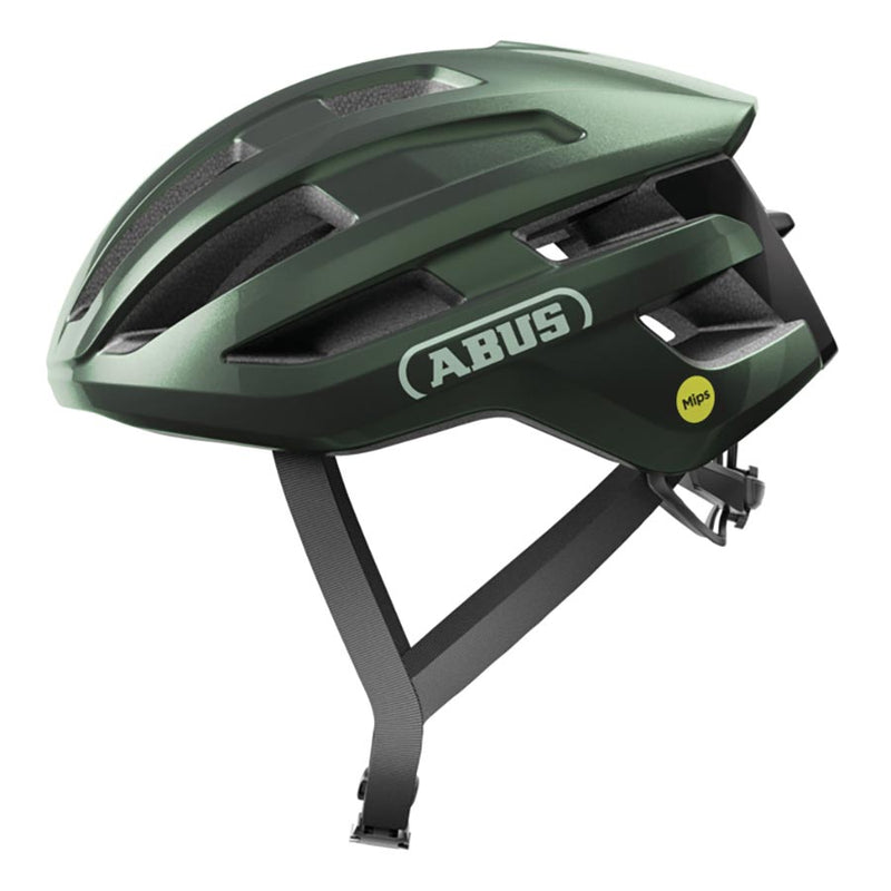 Load image into Gallery viewer, Abus PowerDome MIPS Helmet S, 51 - 55cm, Moss Green
